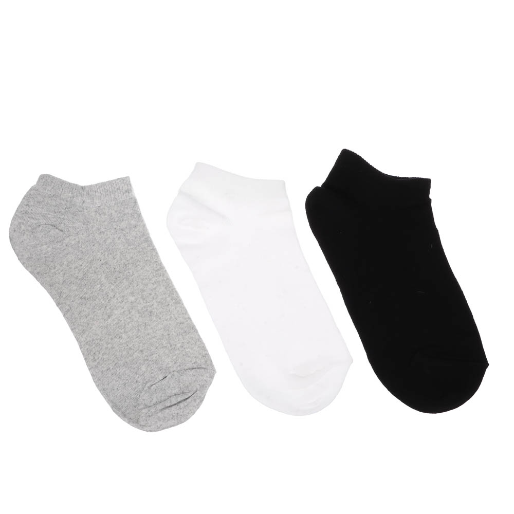 Набор носков 5 пар, укороченные, GALANTE, р. 27-29, 80% хлопок, 17% п/а, 3% эластан, цвета в ас-те - #3