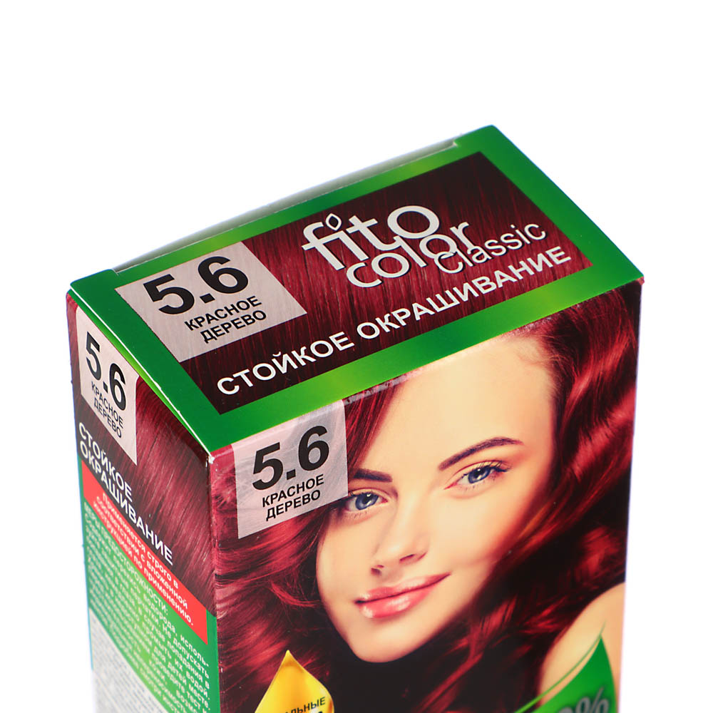 Краска для волос FITO COLOR Classic, 115 мл, тон 5.6 красное дерево купить  с выгодой в Галамарт