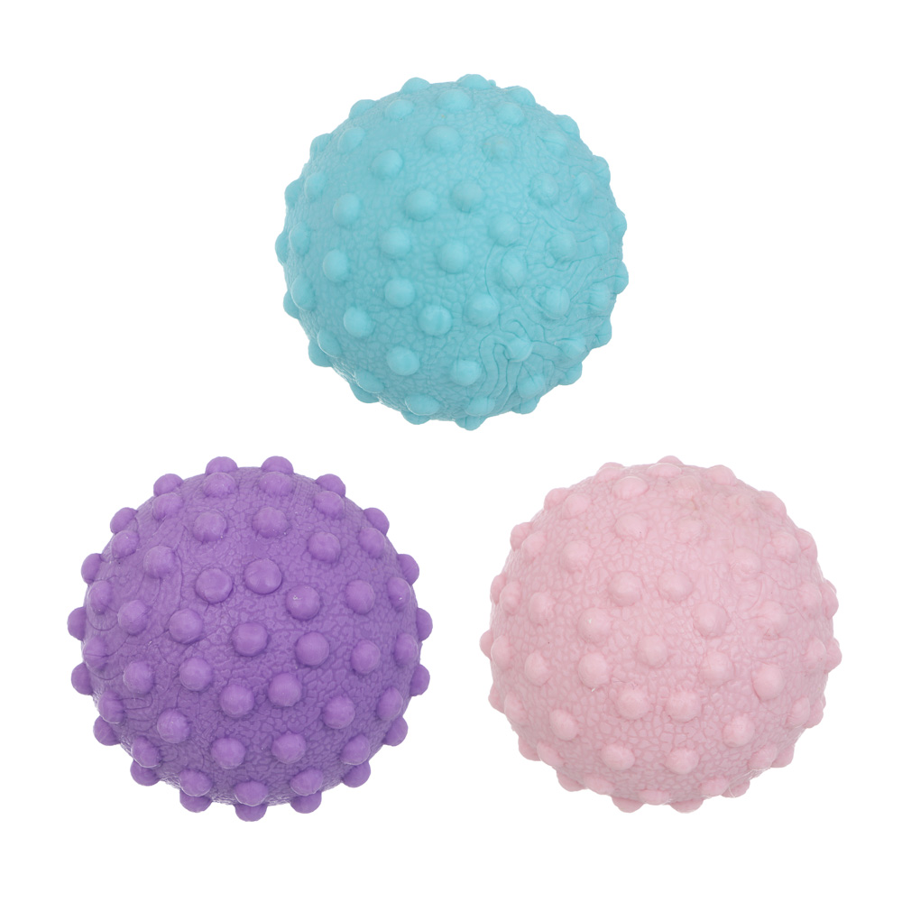 Мяч массажный тм BY SPORT, 4,5см, TPE, 3 цвета - #1