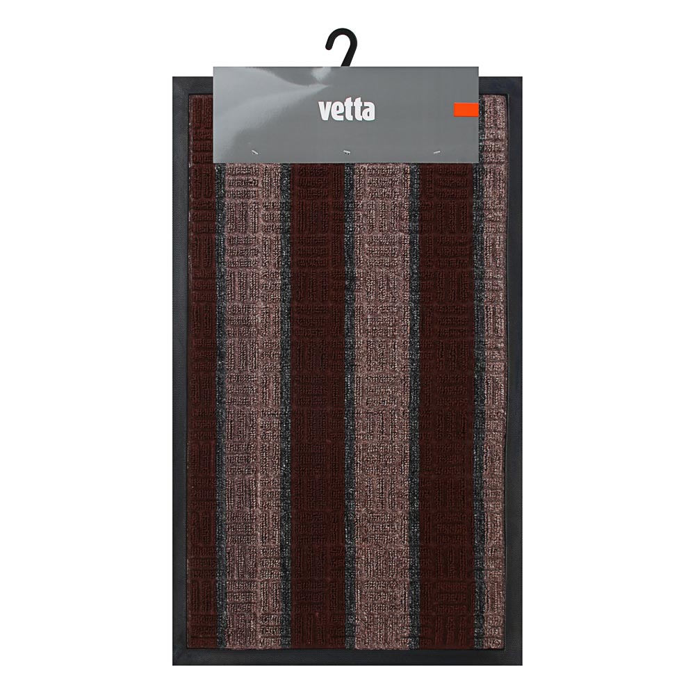 Коврик придверный тм VETTA Folk, ворсовый с резиновой каймой, 45x75см, 3 дизайна - #5