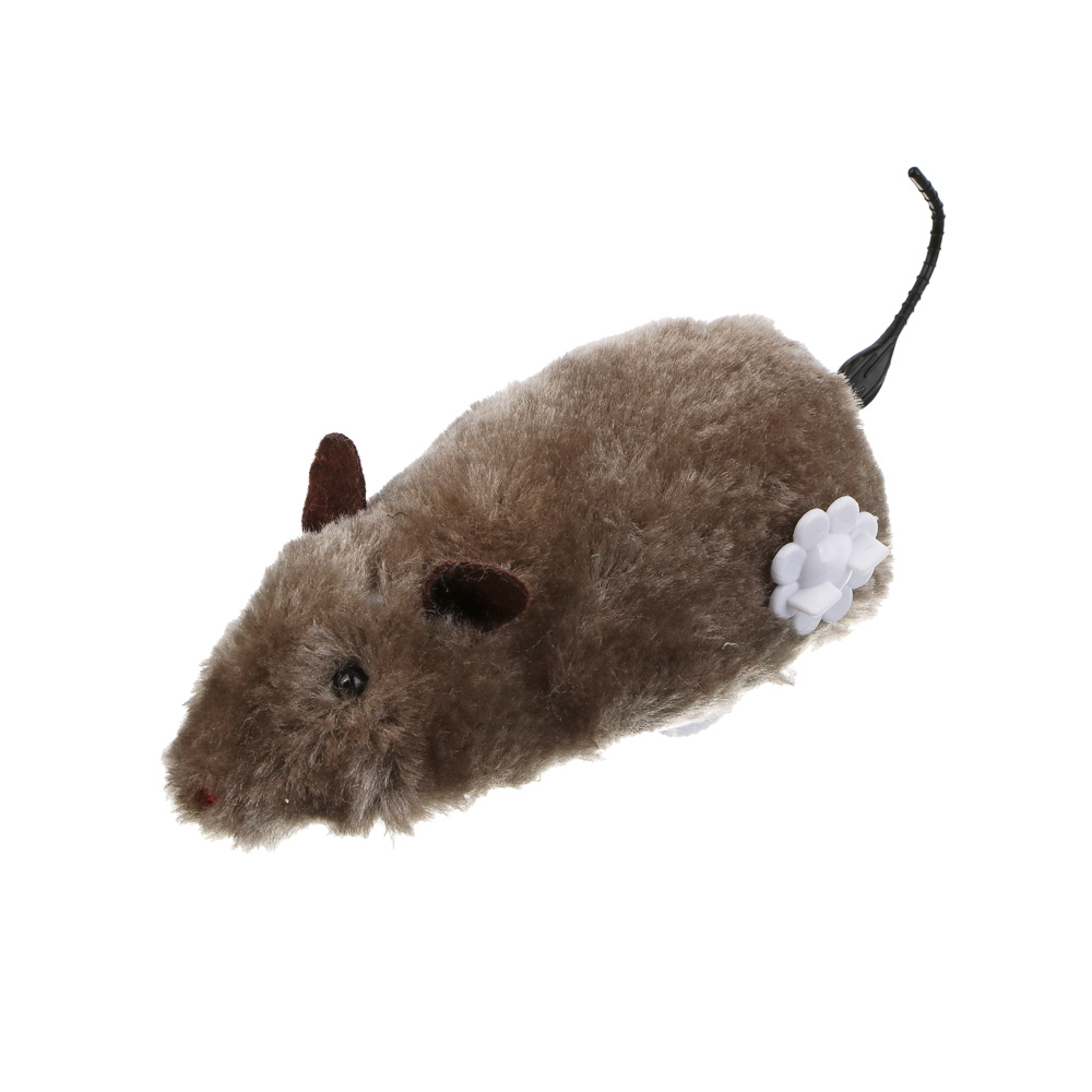 Игрушка для кошек тм VETTA, мышь заводная, 12 см - #3