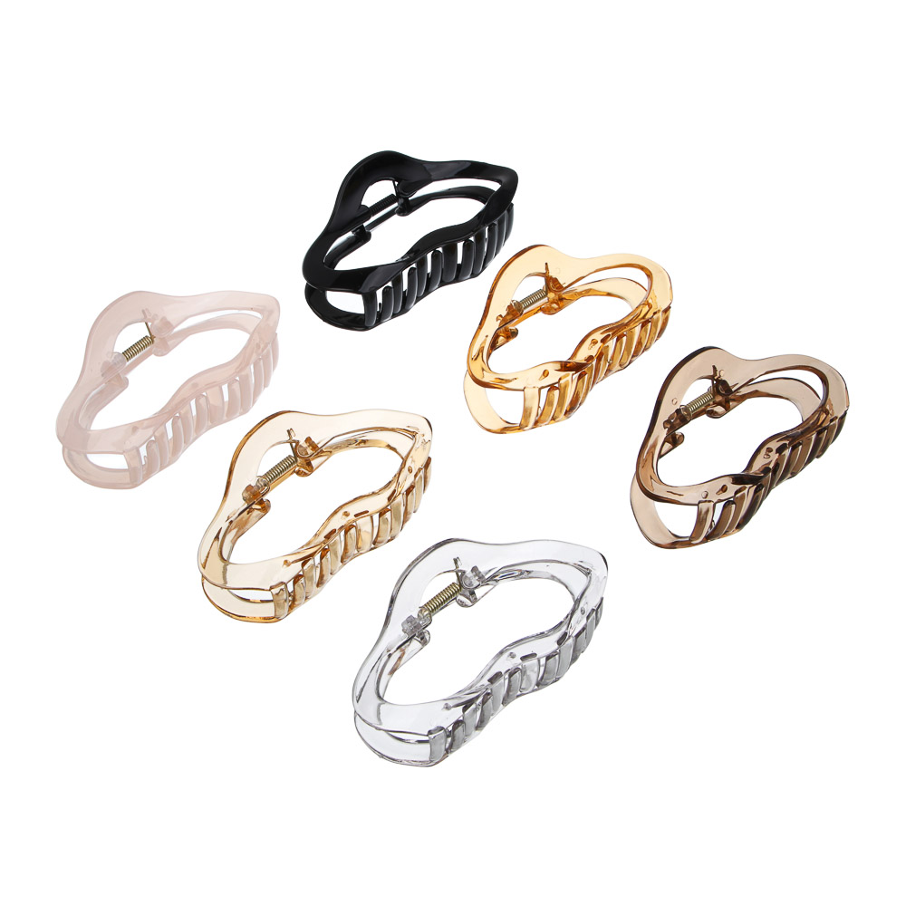 ЮНИLOOK Краб для волос, 11см, пластик, металл, 6 цв., ACS25-13 - #1