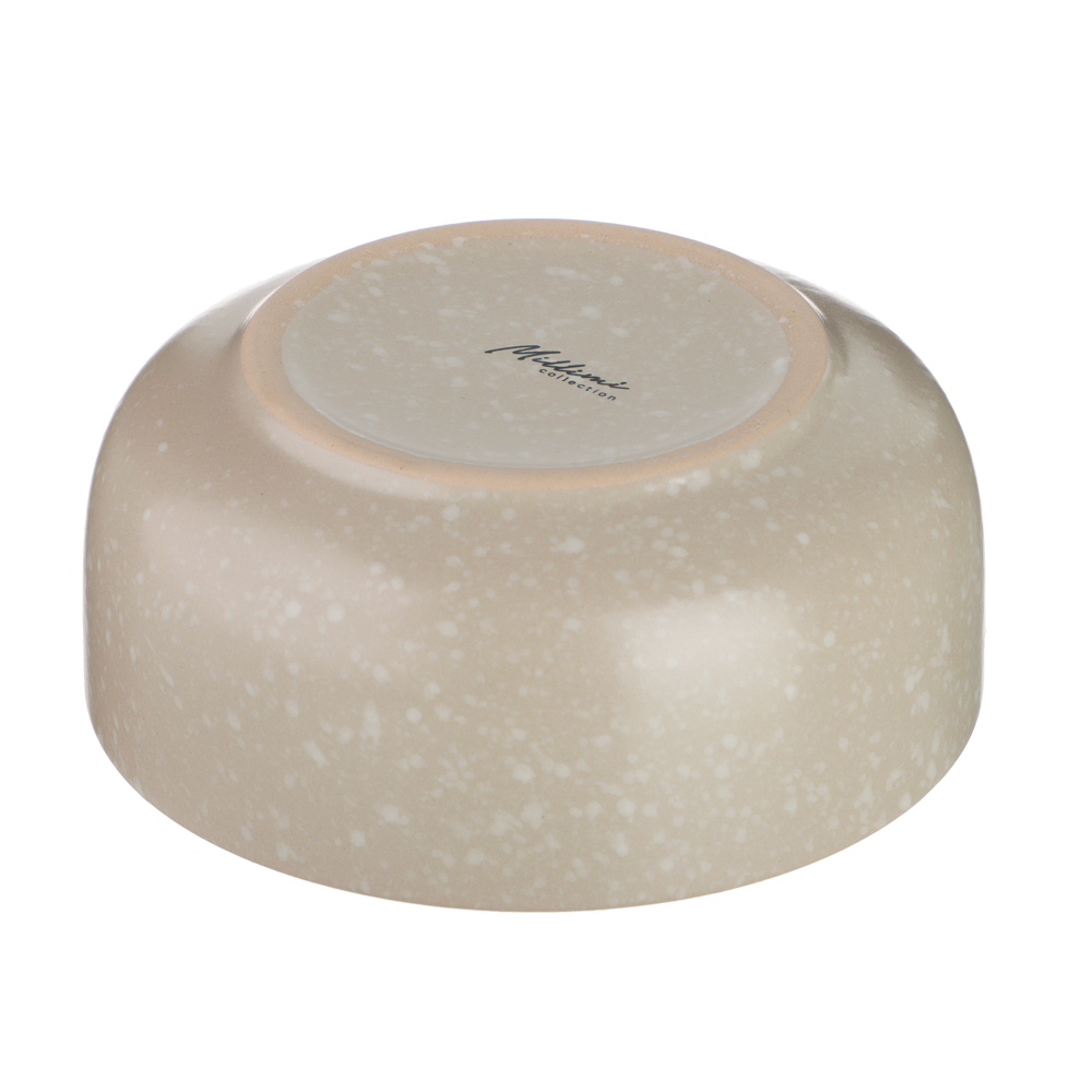 MILLIMI Салатник 620мл, 14.5х6см, керамика, бежевый - #5