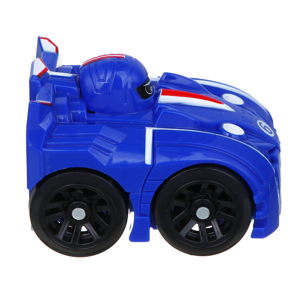 ИГРОЛЕНД Робот маленький, трансформируется в машину, ABS, 20х4,5х13, 4 диз. - #8