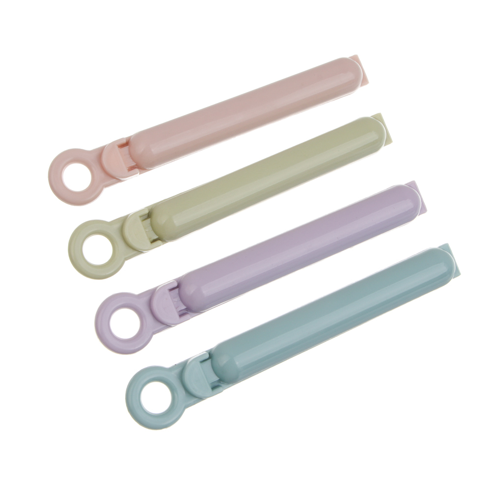 Набор зажимов для пакетов тм VETTA, пластик, 10см, 12шт - #1