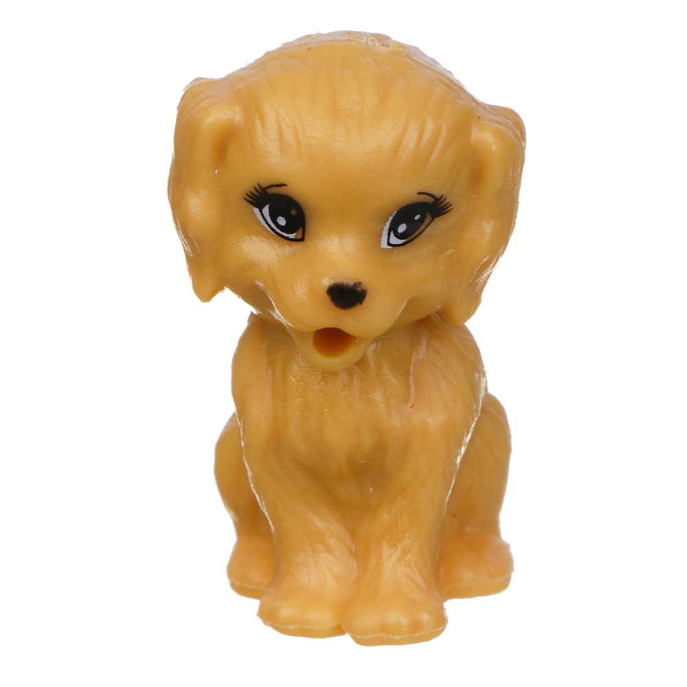 ИГРОЛЕНД Кукла 9 см с питомцем, ABS, PP, 9,5х2,5х12,5 см, 4 дизайна - #8