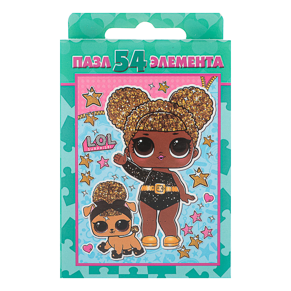 Пазл 54 элемента, 10,5х2,5х6,5см в ассортименте - #15