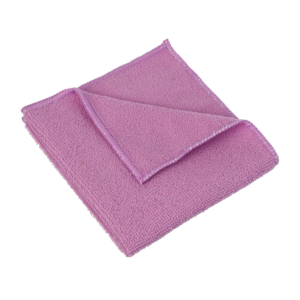 Набор салфеток из микрофибры тм VETTA Ботаника, 30х30 см, 200г/кв.м, полиэстер, 3 цвета, 6 шт - #3