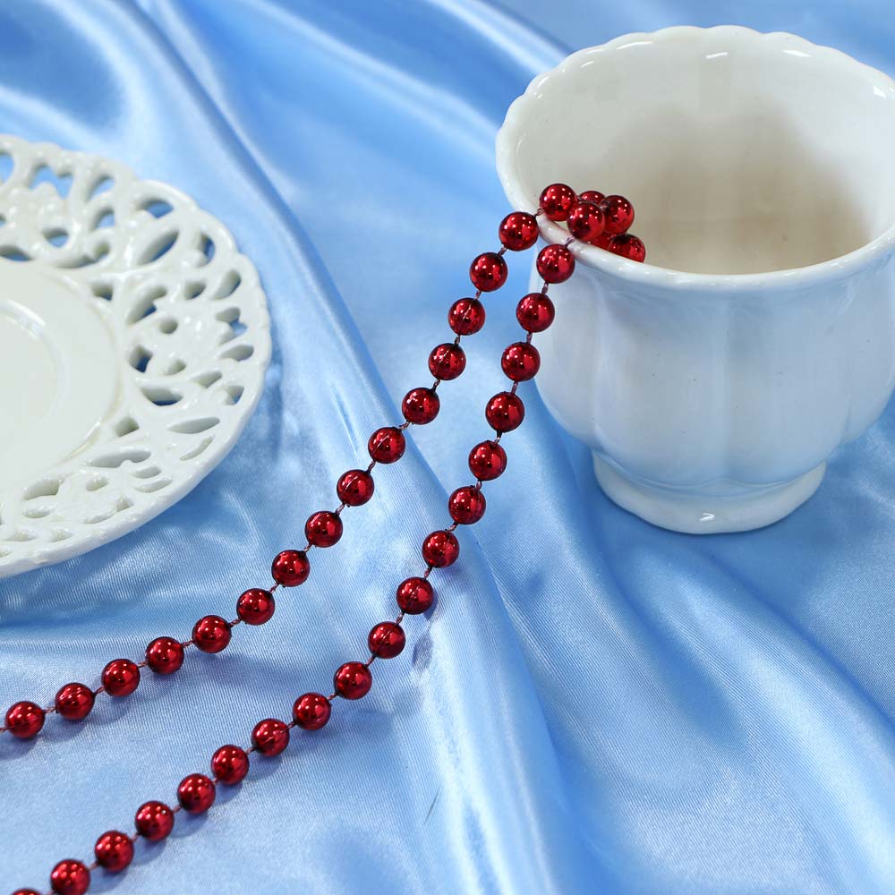 СНОУ БУМ Бусы 0,8x270 см, пластик, микс, 26-746 - #10