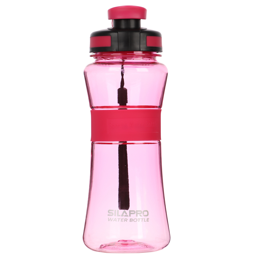 SILAPRO Спортивная бутылка с сеточкой 22х8см, 700мл, силикон, PC - #7