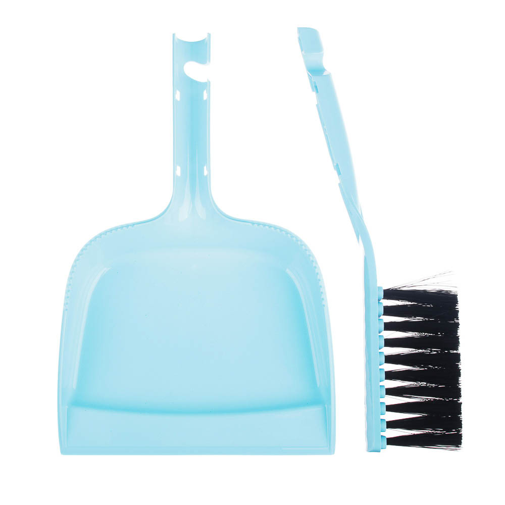 Набор для уборки с щеткой и совком тм VETTA Практик, пластик, 29х19,5х6см - #4