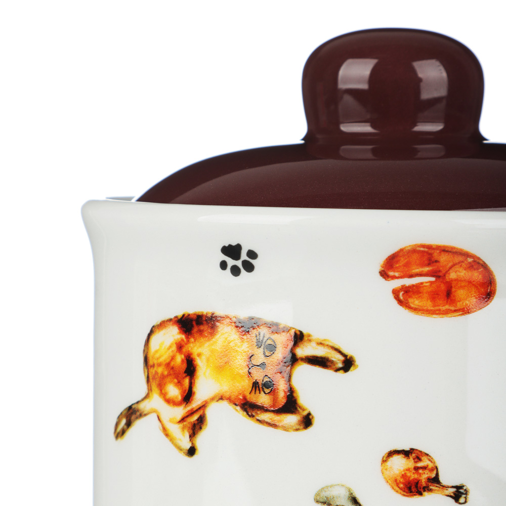 Сахарница 500мл, тм MILLIMI Котовасия, керамика - #2