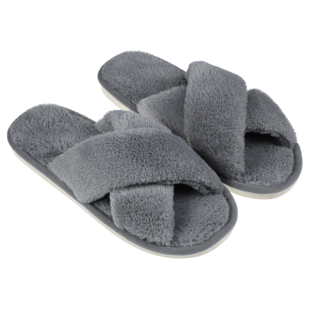 Обувь домашняя женская, размер 38-39, цвет серый, #16 - #1