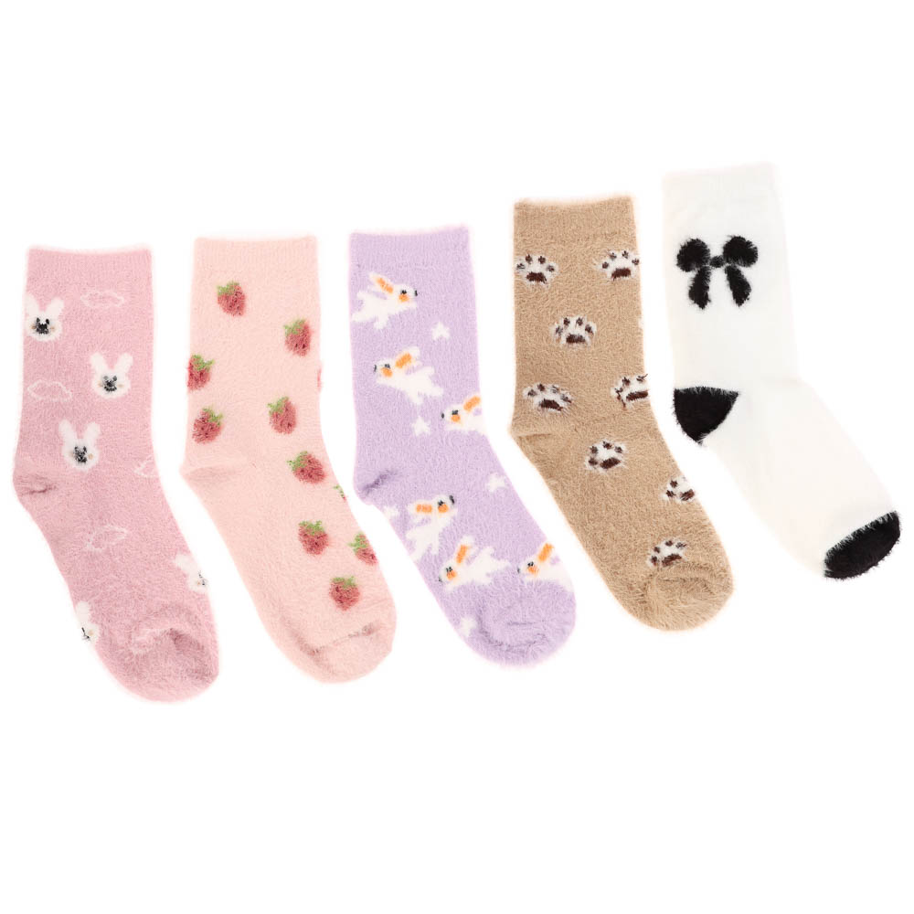 GALANTE Носки женские, р-р 23-25, 93% полиамид, 4% полиэстер, 3% спандекс, разноцветные, НС22-26 - #4