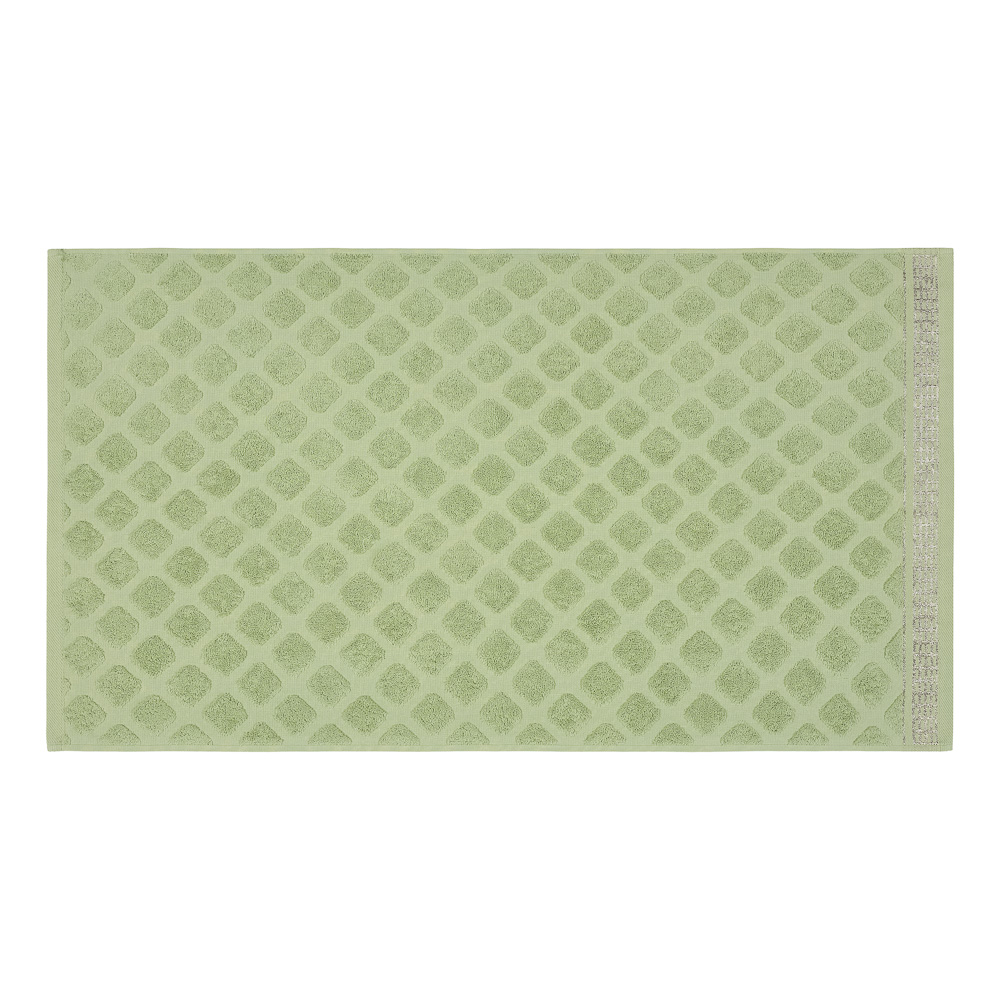 PROVANCE Эвкалипт Полотенце махровое, 100% хлопок, 50х90см, 420гр/м, зеленый - #12