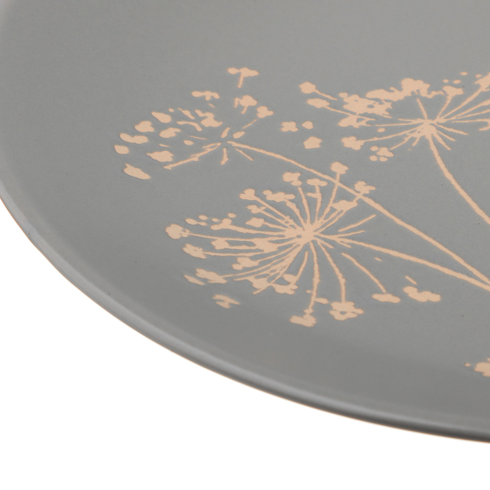 MILLIMI Амми Тарелка подстановочная, 26,5см, серый - #3