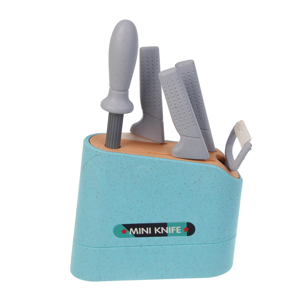 ИГРОЛЕНД Игровой набор посуды "Экопластик", 18 предметов, пластик, 34,5х11х24 см - #7