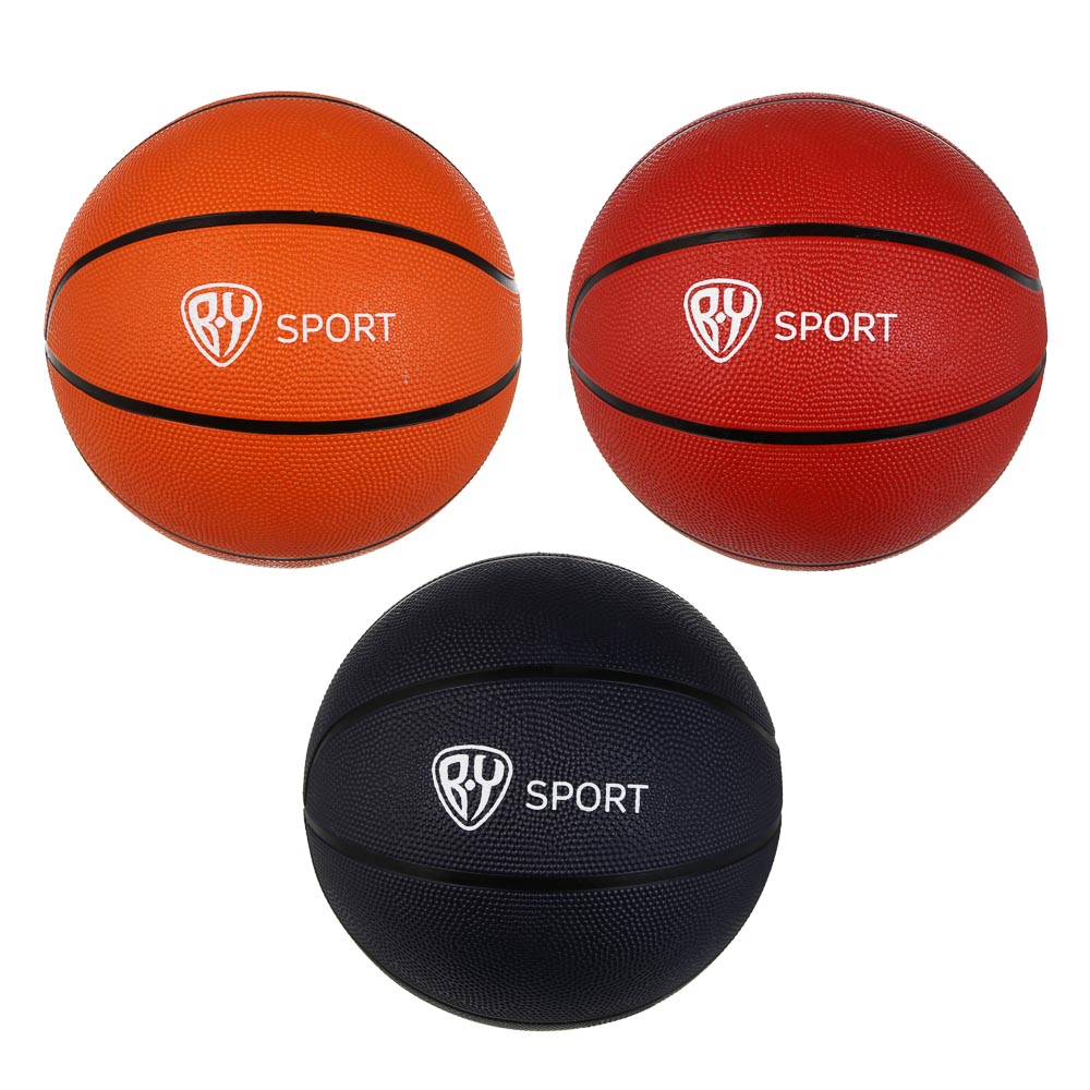 Мяч баскетбольный, тм BY SPORT, размер 7, 24см, резина, 550г (+-10%), 3 дизайна - #1