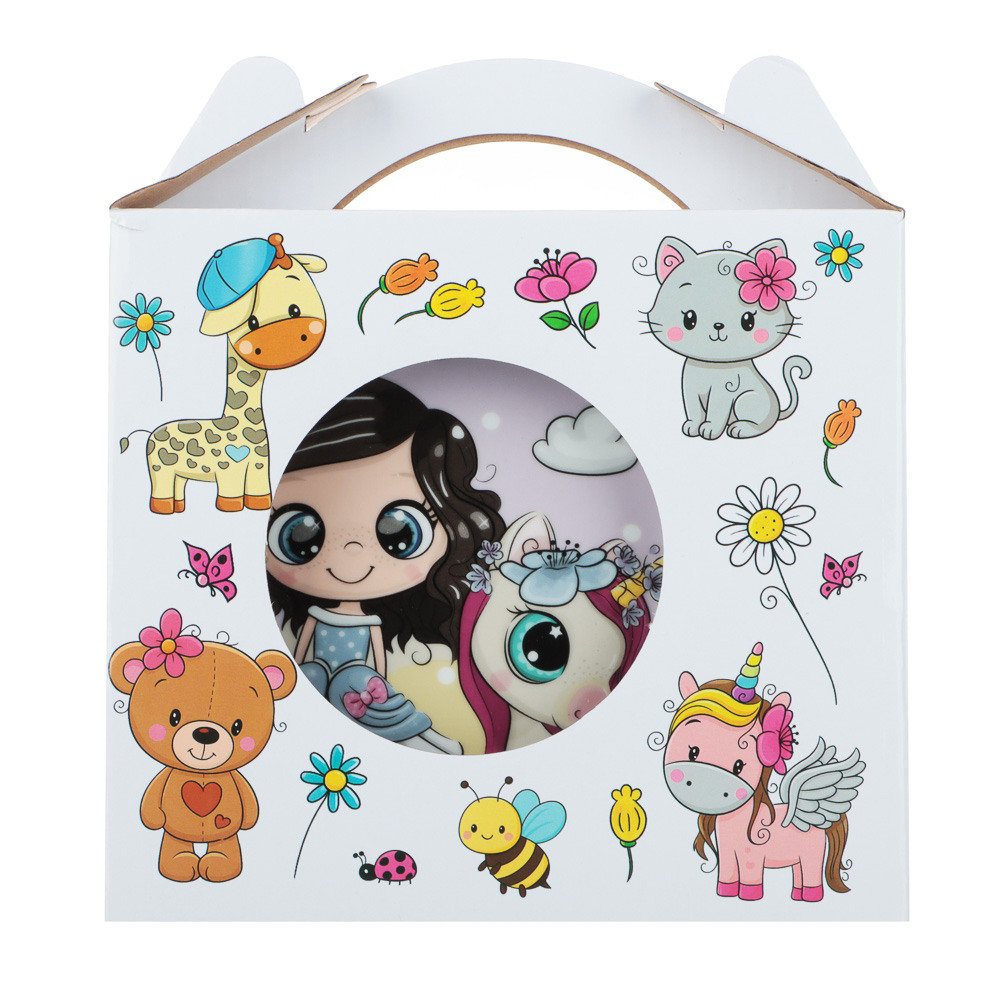 Набор посуды 3пр, тм MILLIMI Принцесса, фарфор - #10