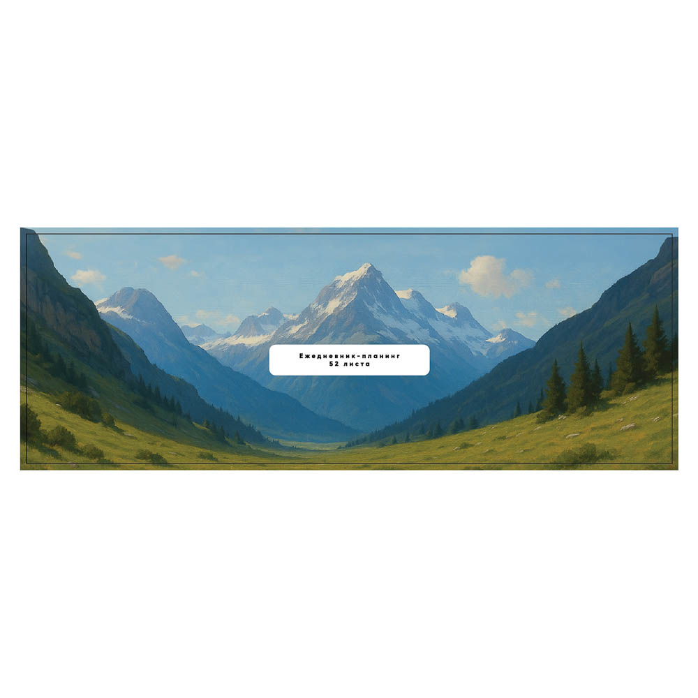 Планинг недатированный на гребне ClipStudio, размер 285х100, 52 листа - #4