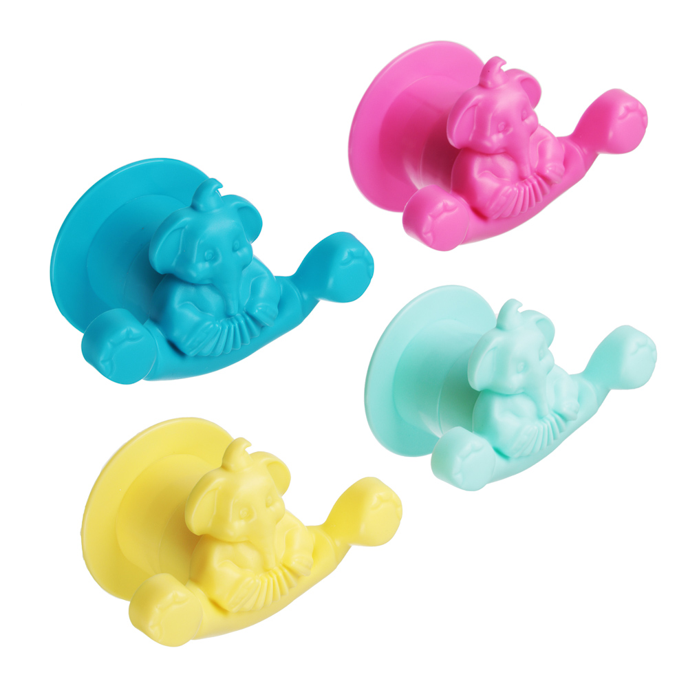BEROSSI Крючок Circus Elephant, пластик, 6,9х9см, 4 цвета - #2