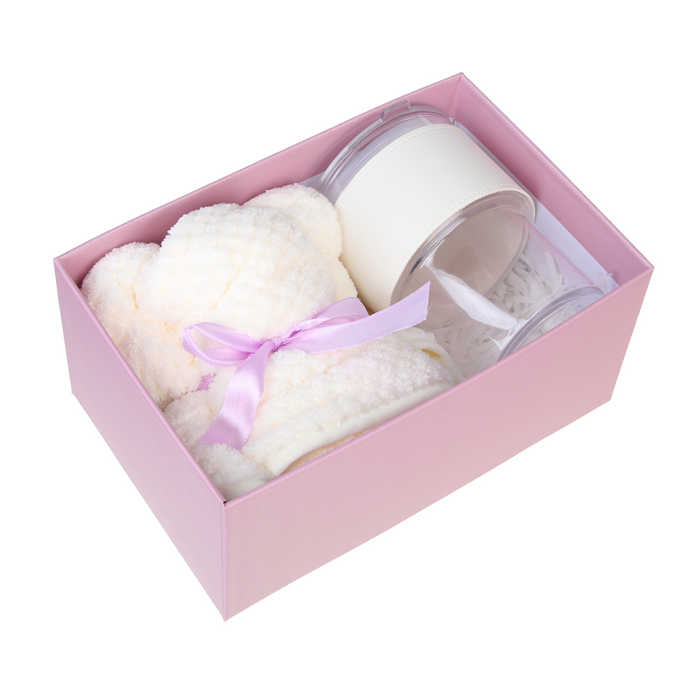 LADECOR Набор подарочный 2в1: салфетка для уборки 30х75см, стакан 400мл, полистирол,ПЭТ,ПУ,полиэстер - #1