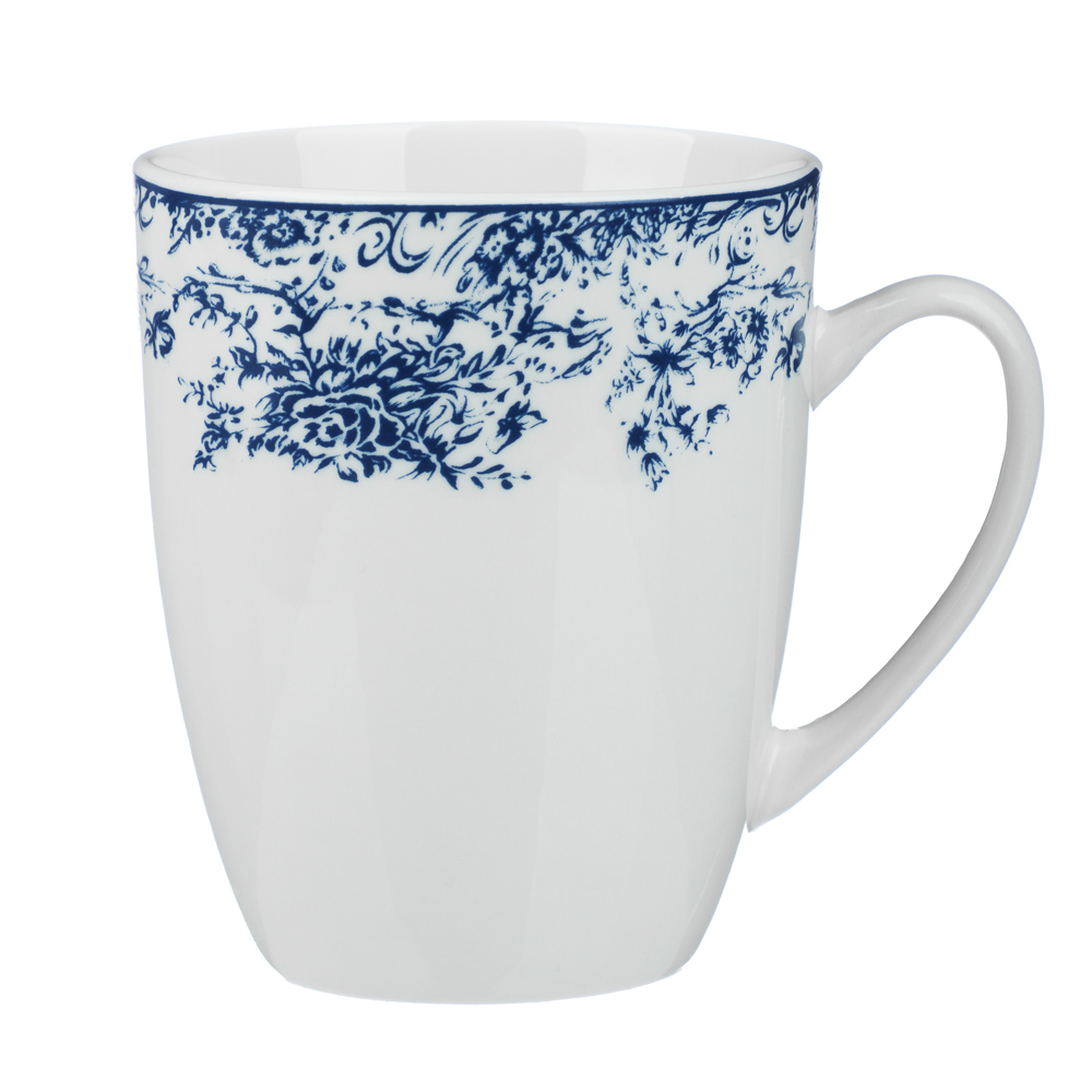 Кружка 350мл, тм MILLIMI, Элеганс, фарфор - #1