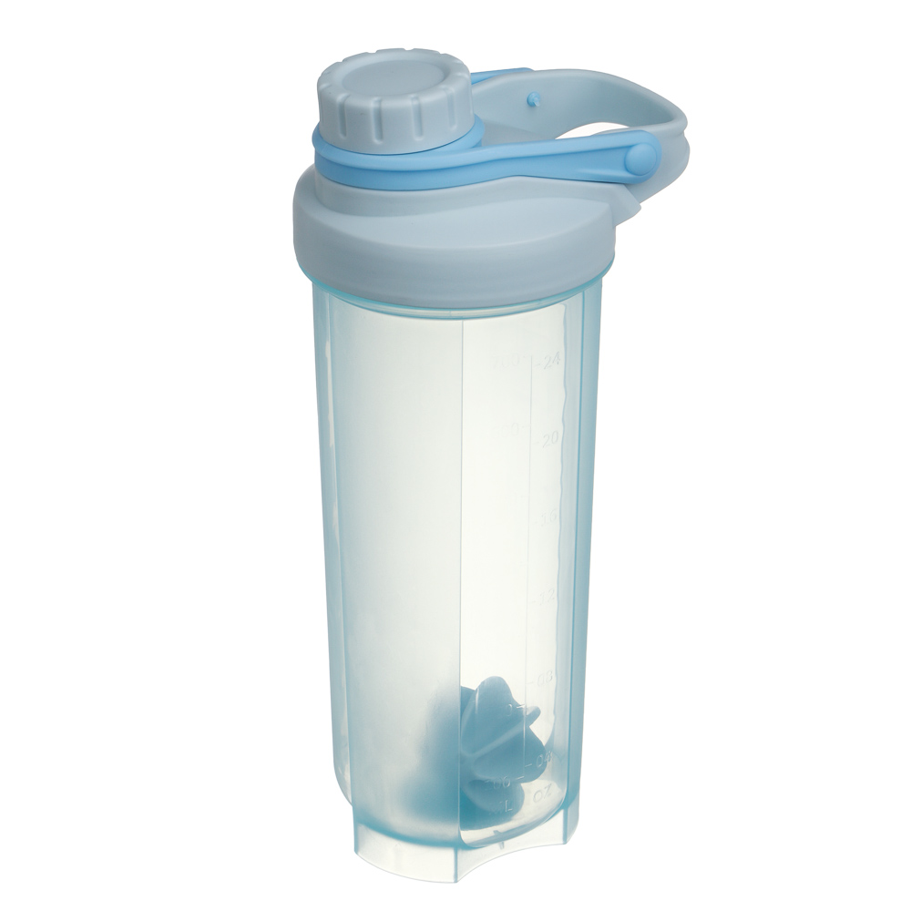 Шейкер спортивный тм BY SPORT, 700мл, 24х11см, пластик PP, 3 цвета - #3