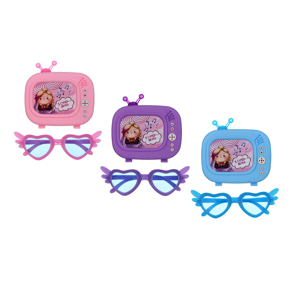 BY Русские Супергерои Игровой центр "TV", свет, звук, РР, 2хАА, 17х3х24 см - #2