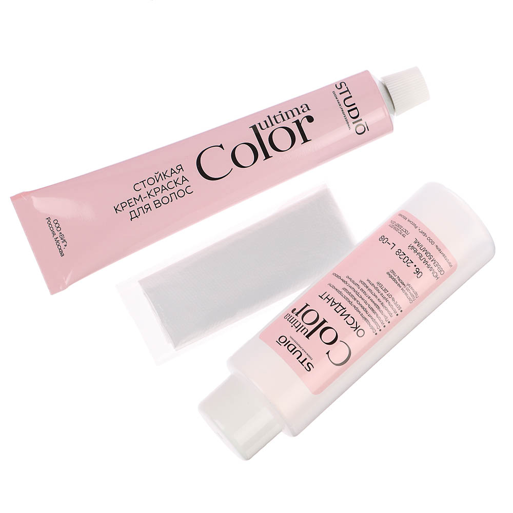 Краска для волос STUDIO Ultima Color 7.1 Пепельно-русый,100мл - #3