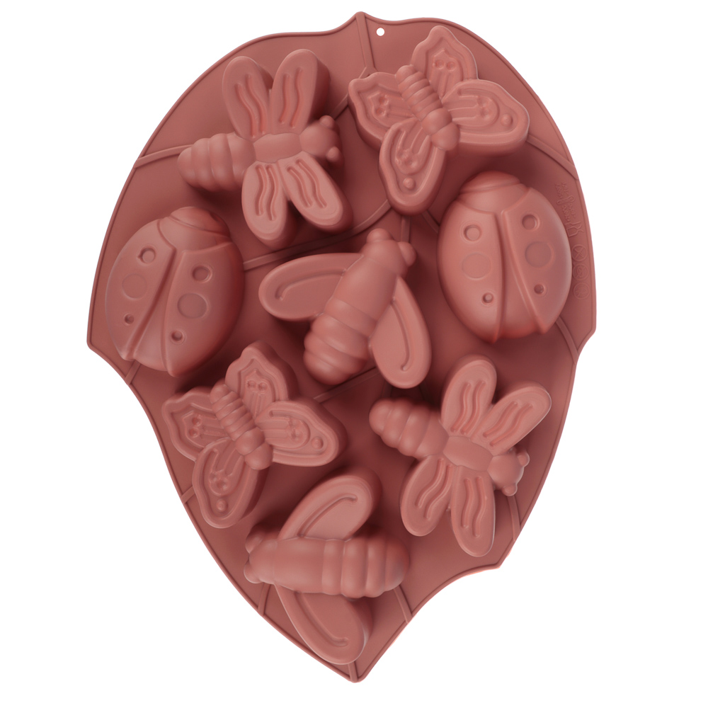 VETTA Форма силиконовая 8 ячеек, 28х21х3см, "Пчелка", 3 цвета - #6