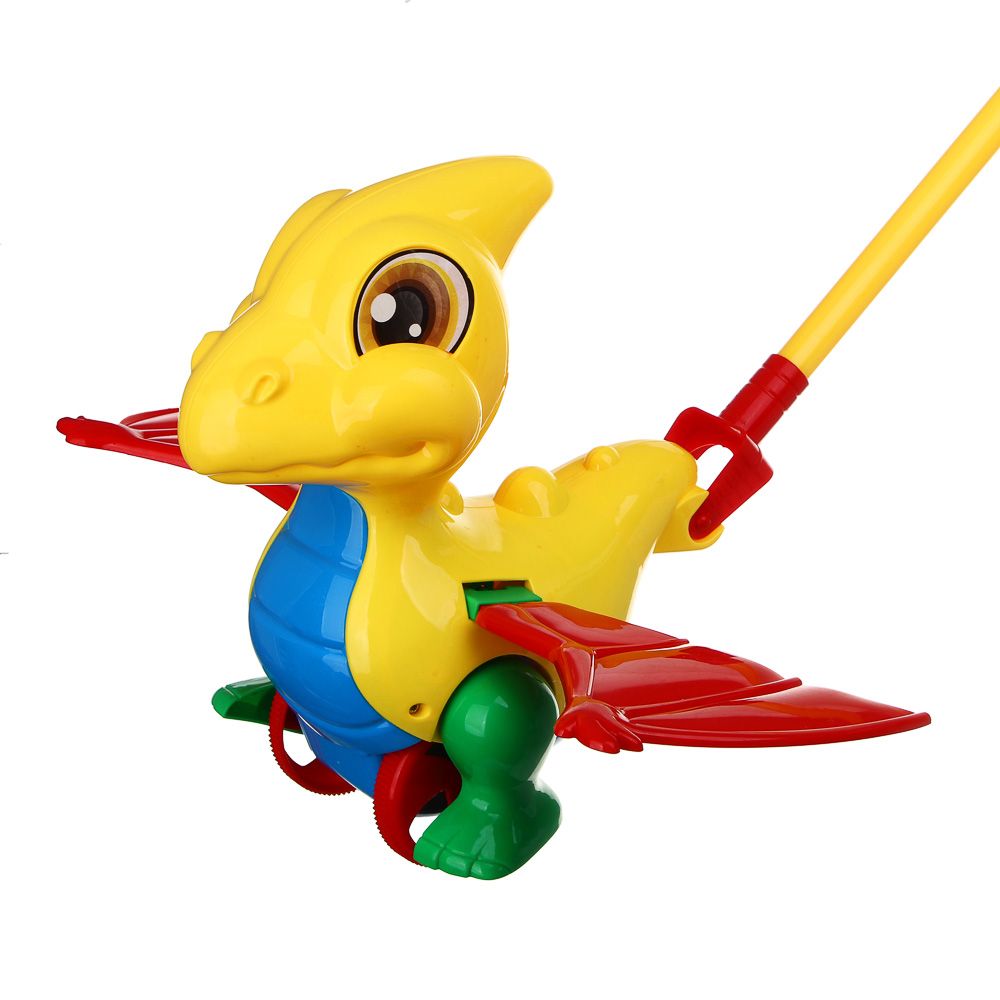 ИГРОЛЕНД Каталка с ручкой для малышей, 20х33х22см, PP, ABS, 4 дизайна - #4