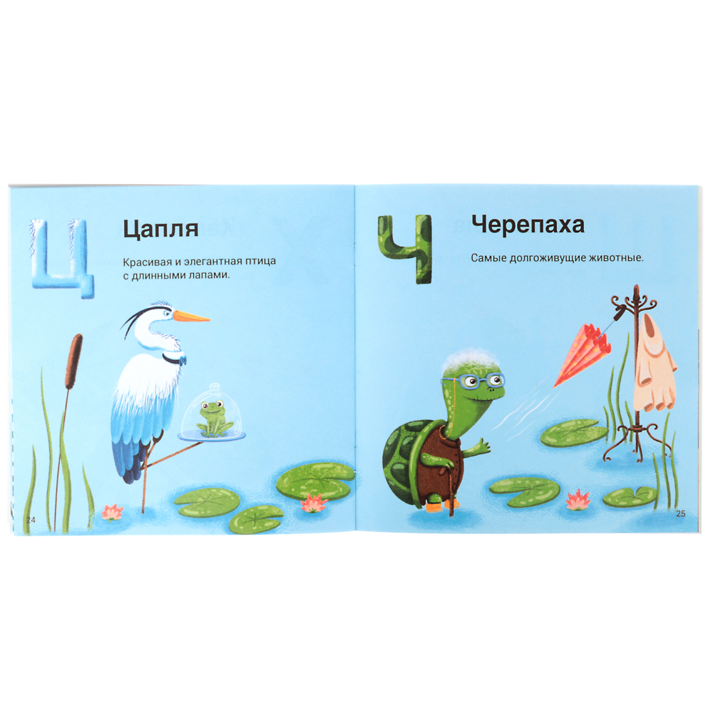 ВСЁГАЗИН УИД Весёлая азбука, бумага, 20х20см, 32 стр., 4 дизайна - #7