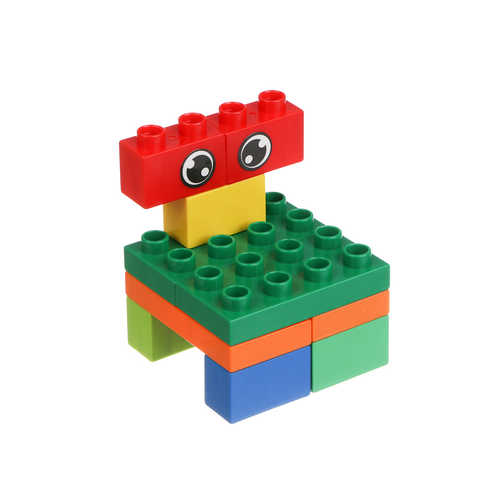 Конструктор для малышей 36-52детали, 20х15,6х6см, 2 дизайна - #10