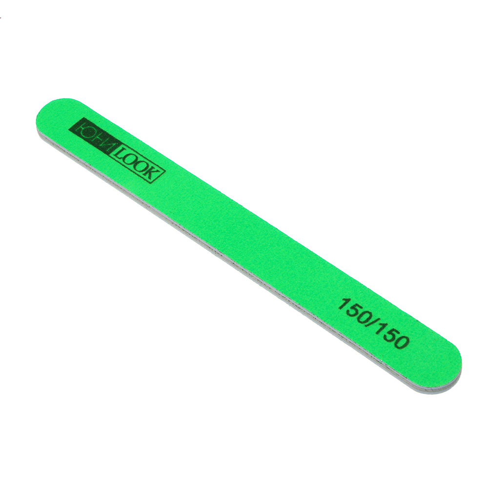 Пилка шлифовальная тм ЮL 2-х сторонняя, 150/150 грит, ЭВА, пластик, 17,8 см, 4 цвета - #1