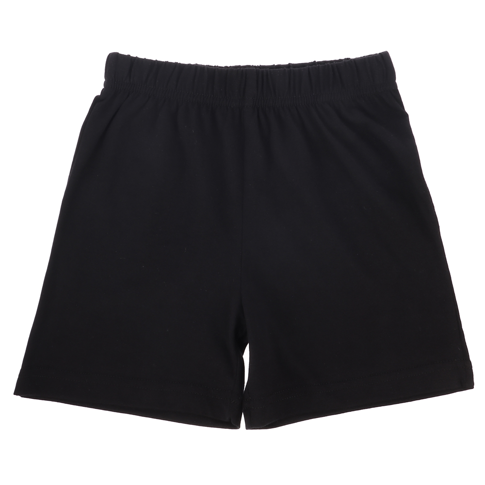 Шорты для мальчиков цв.чёрный, р.128-134, 100% хлопок - #1