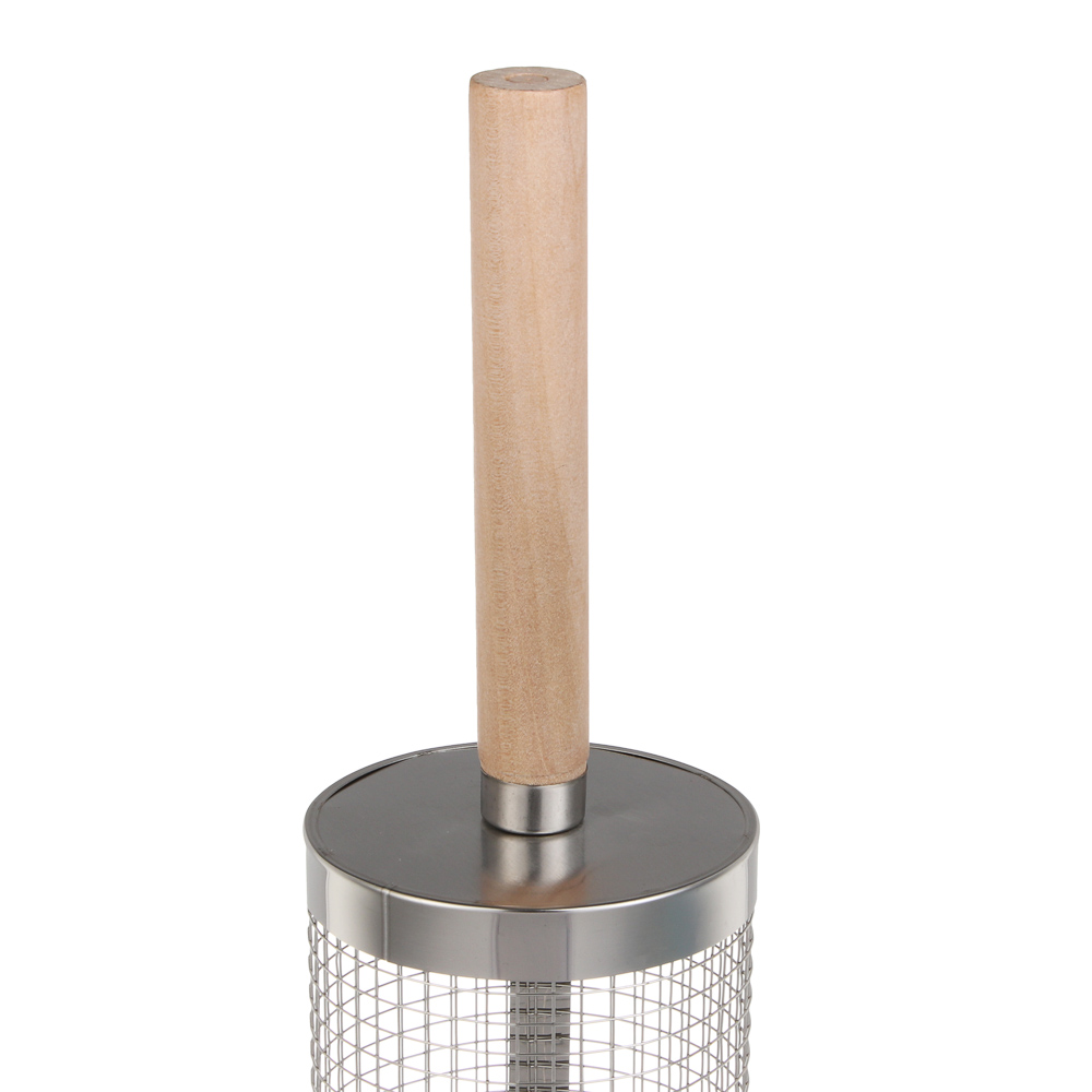 Решетка-гриль для овощей тм GRILLBOOM, цилиндр, с мелкой сеткой 250гр, 30х9,5см - #2