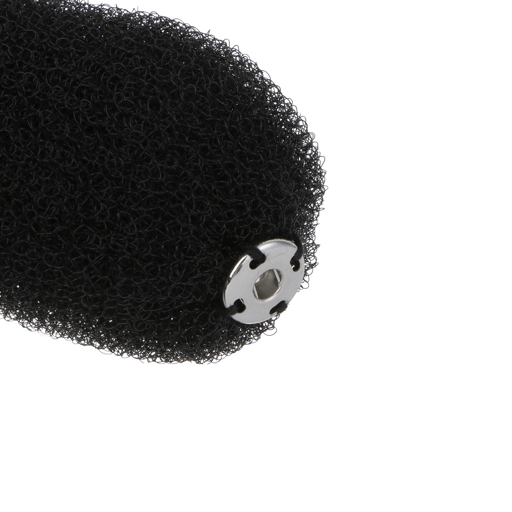 Валик для создания пучка на кнопке, тм ЮНИLOOK, 16-18см, диаметр 4см, нейлон, 3 цвета, #14 - #7