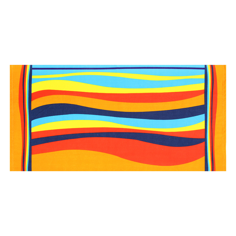 Полотенце махровое пляжное "Лето" Provance, 6 дизайнов - #1