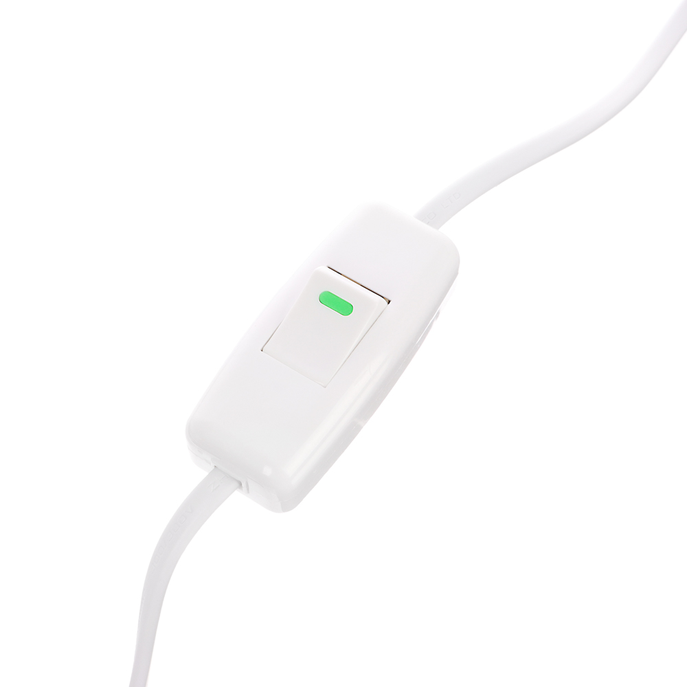 BY Светильник переносной настольный Перей, 40Вт, 20,5 см, E14, 230В, керамика,текстиль,белый/бежевый - #5