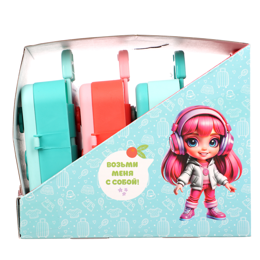 ИГРОЛЕНД Набор игровой в чемодане, сюрприз, ABS, PP, бумага, 10х4,3х14,3 см - #13