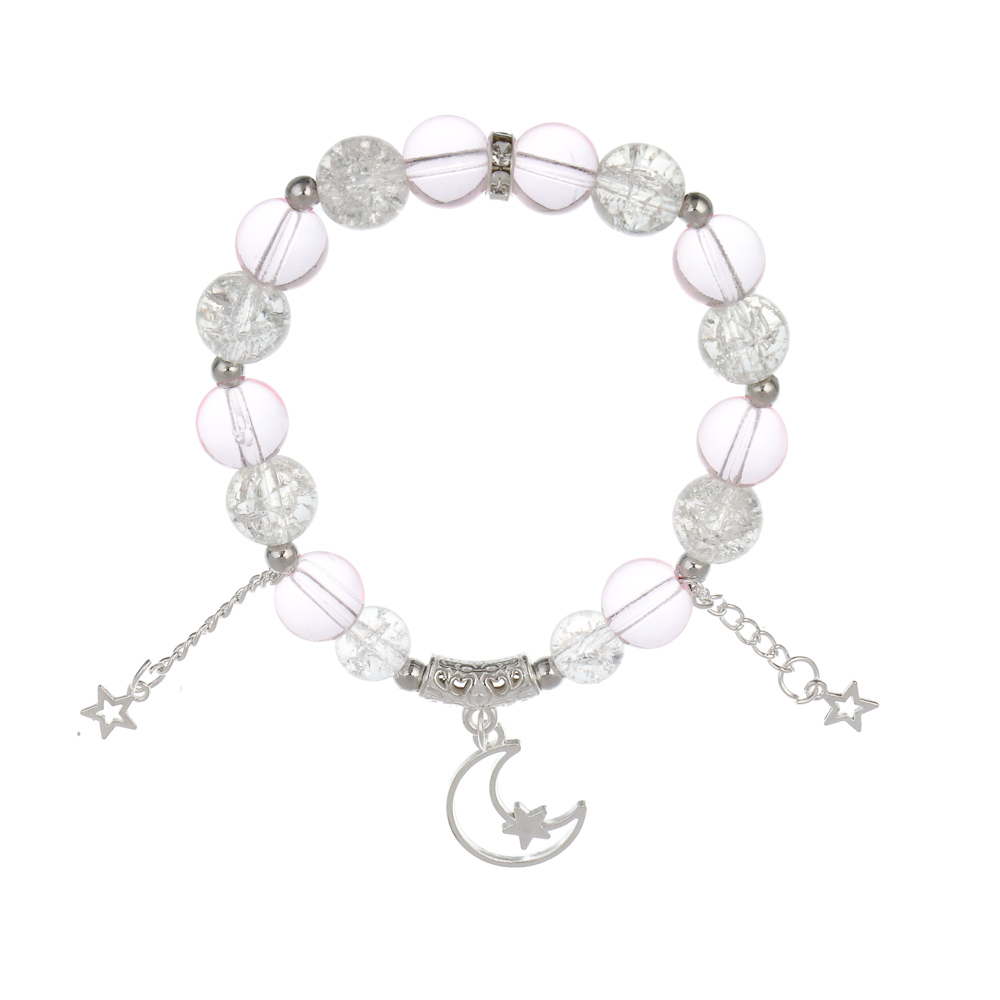 ЮНИLOOK Браслет с декором, d7см, d бусин 1см, 6 цветов, стекло, #3 - #2