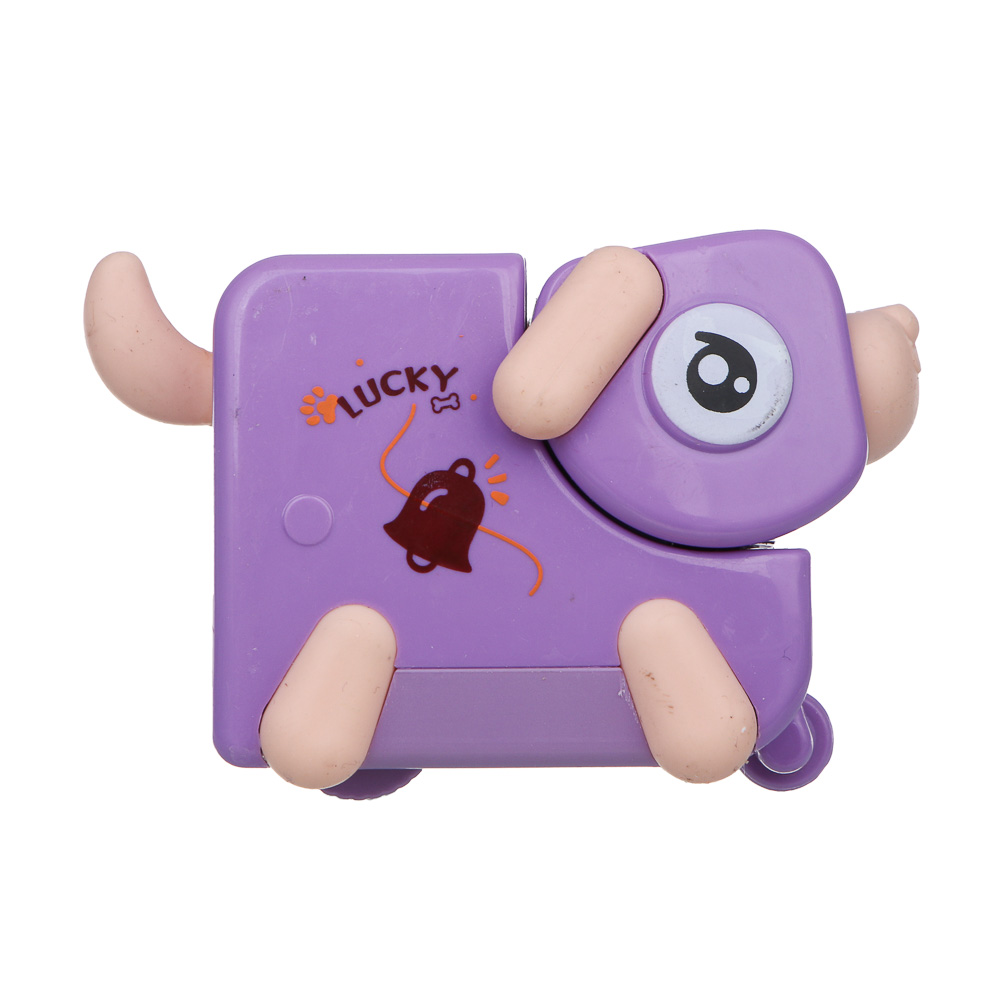 ИГРОЛЕНД Игрушка для малышей в виде животных "Питомцы" заводная, ABS, 8х10х6см, 4 дизайна - #5