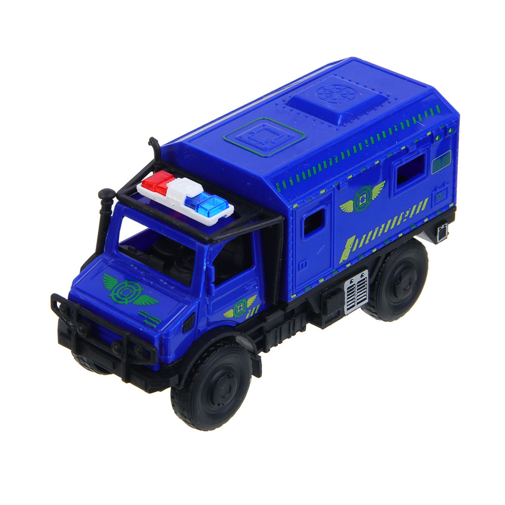 ИГРОЛЕНД Грузовик Городская спецслужба, инерция, РР, 12,6х6,4х8 см, 3 дизайна - #6