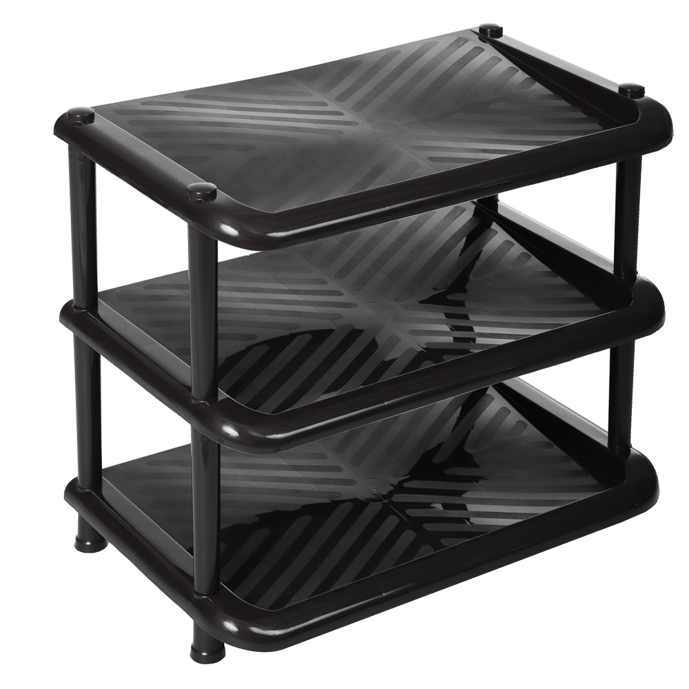 Этажерка для обуви "Комфорт", 49,5х31х56, 3 полки, коричневая - #1