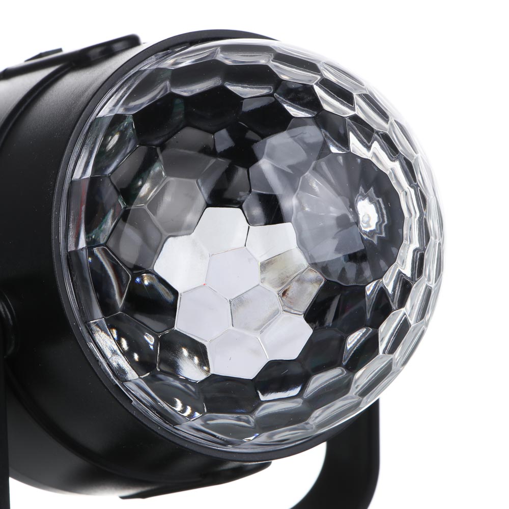 Светильник-проектор "Галактика", 9.3х10.3см, 3LED, RGB, 7 режимов, USB - #4