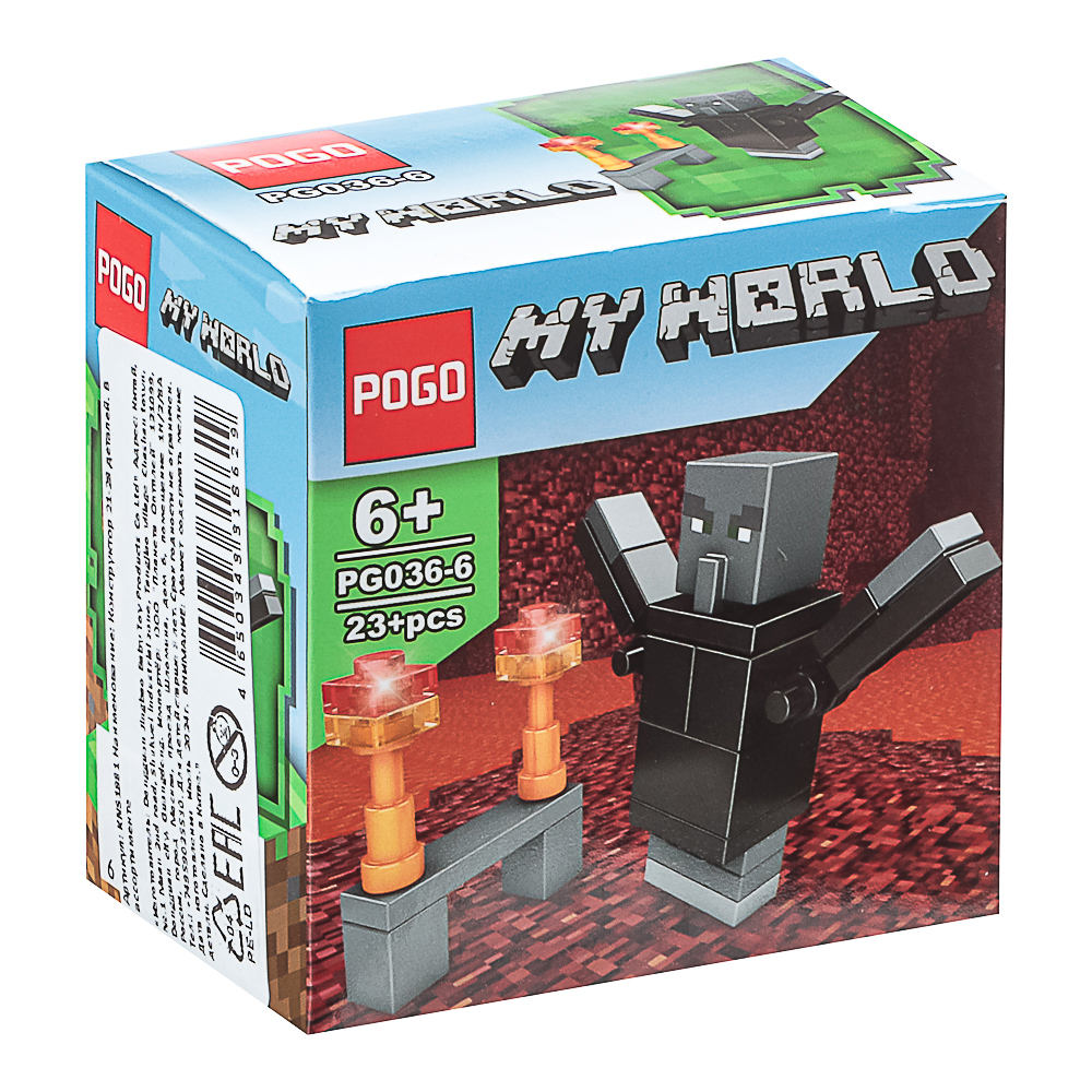 Конструктор "Игровой мир" 21-28 дет., ABS, 7х4,5х7 см, 6 видов - #11