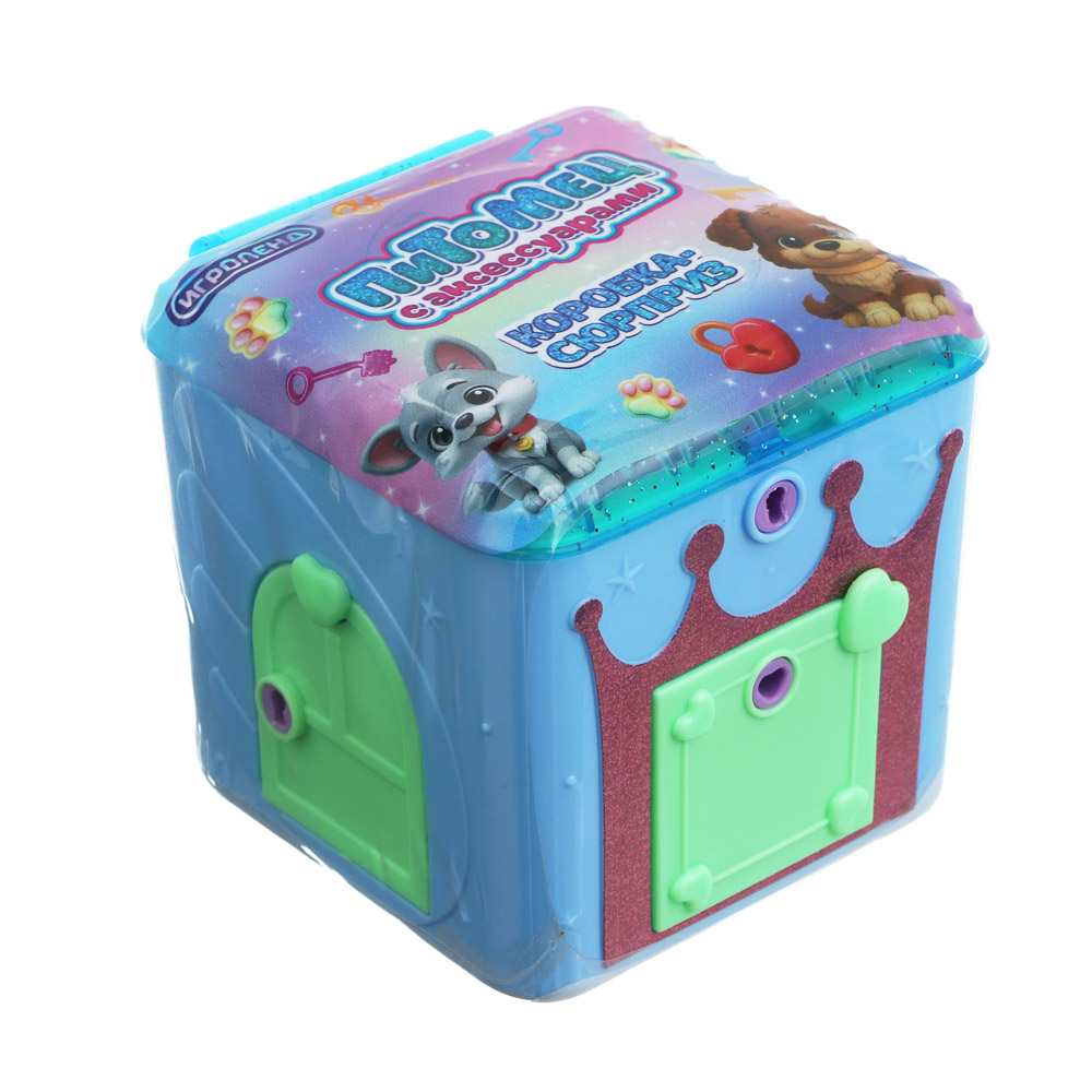 ИГРОЛЕНД Питомец с акс. "Коробка-сюрприз", ABS, 8,8х8,8х8,8 см, 6 диз. - #3