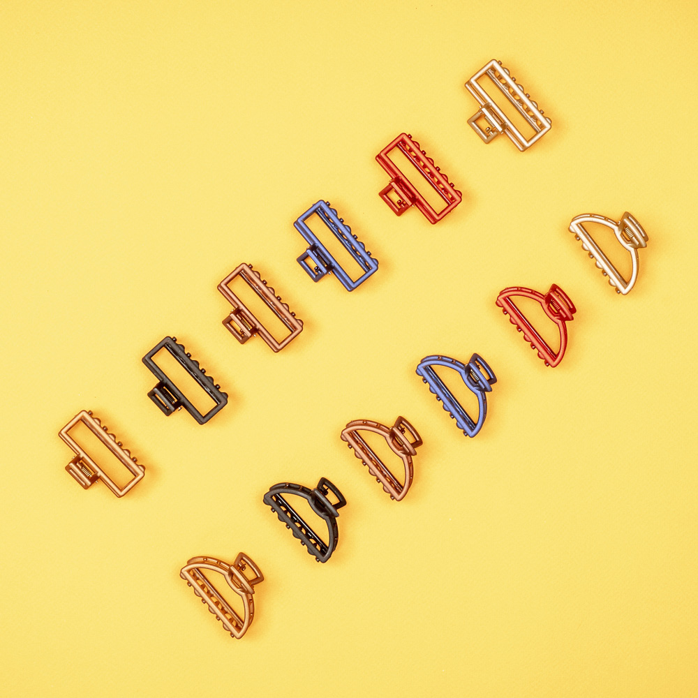 BERIOTTI Краб для волос, металл, пластик, 5см, 2 дизайна, 4426-9 - #10