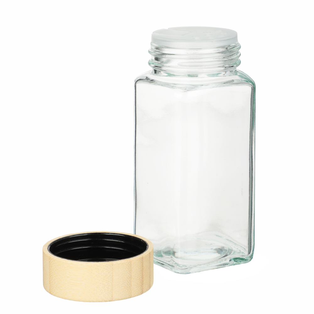 VETTA ЭКО Вуд Набор банок для специй, 6шт., 120мл,стекло, бамбук - #3